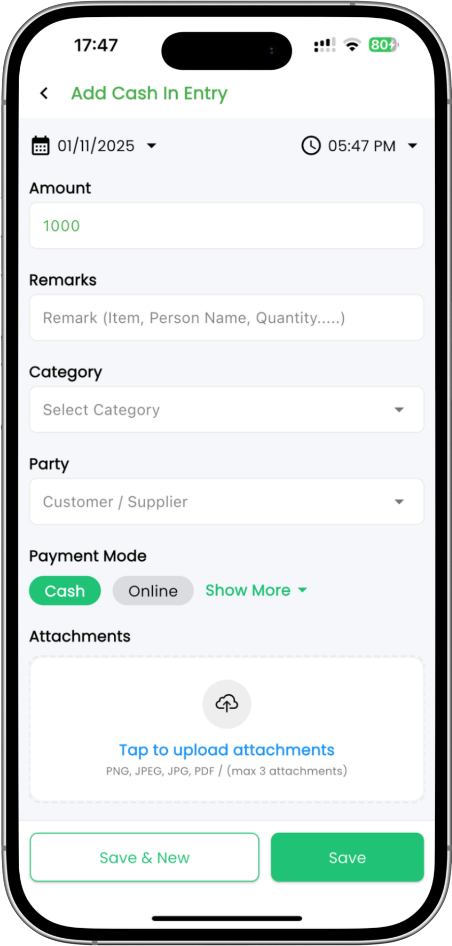 Recurring transactions